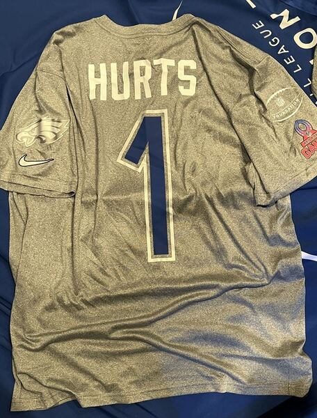 Pro Bowl Games - Eagles Jalen Hurts Practice Worn Shirt - Worn 2.2.26
