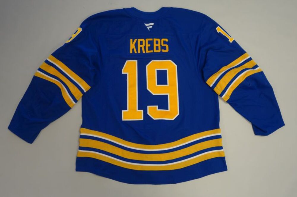 Peyton Krebs 2025-26 Buffalo Sabres Set 1 Home Jersey