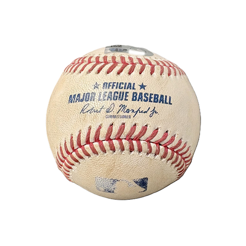 Photo of Game Used Baseball: Jasson Dominguez single off Kevin Kelly - Top 7 - July 7, 2026 v NYY