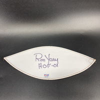 HOF - Vikings Ron Yary Signed White Panel