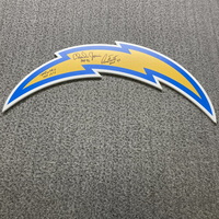 HOF - Chargers Fat Head Foam Core Cut Out Signed by Dan Fouts. Charlie J...