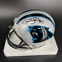 Panthers - Jonathan Stewart Signed Mini Helmet