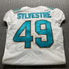 NFL - Dolphins Junior Sylvestre Game Cut Jersey Size 42