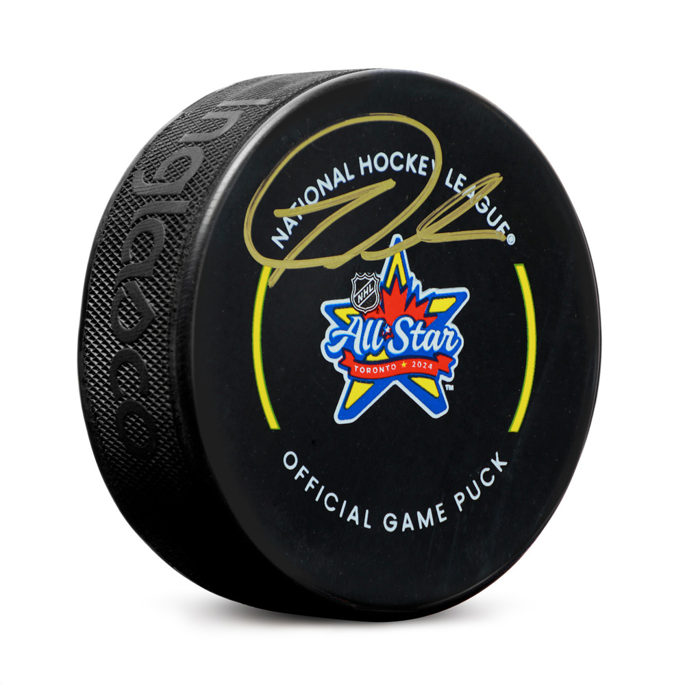 Tom Wilson Autographed 2024 NHL All-Star Game Hockey Puck