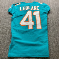 NFL - Dolphins Cre'Von LeBlanc Game Cut Jersey Size 38