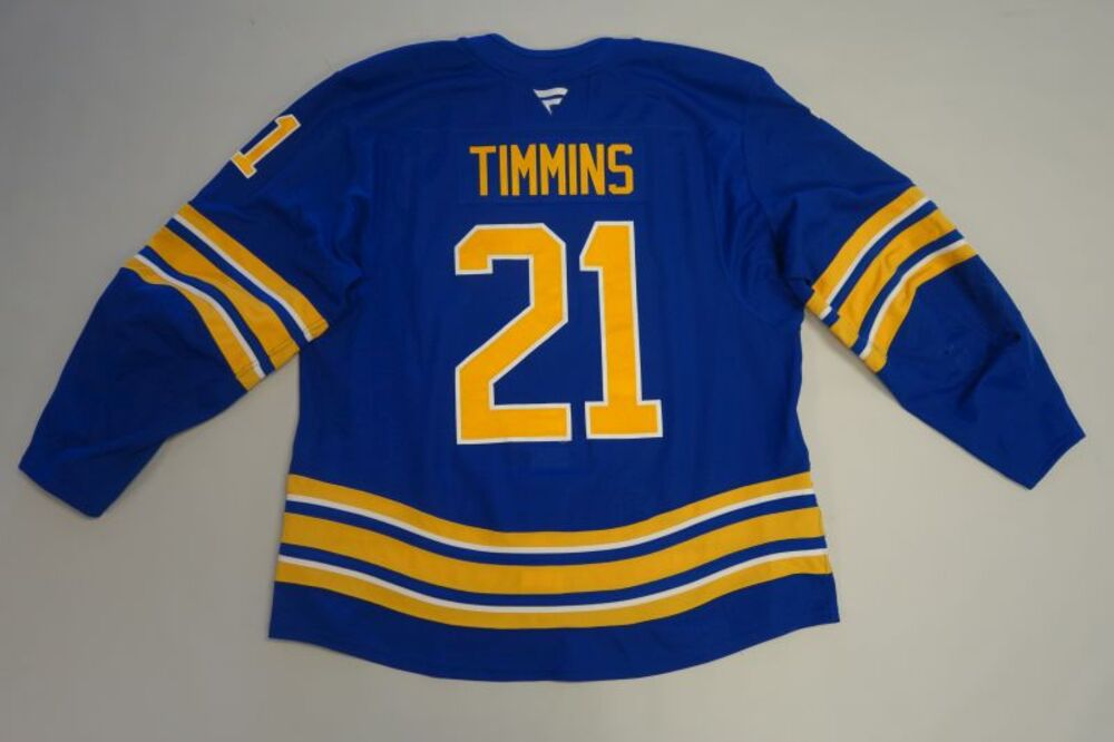 Conor Timmins 2025-26 Buffalo Sabres Set 1 Home Jersey