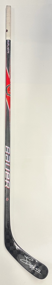 #48 Lane Hutson Game Used Stick - Autographed - Montreal Canadiens