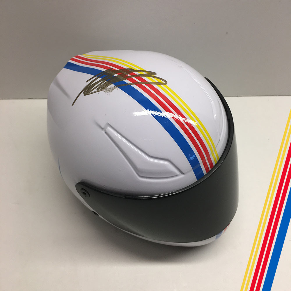 NASCAR'S Martin Truex Jr.' Autographed helmet!