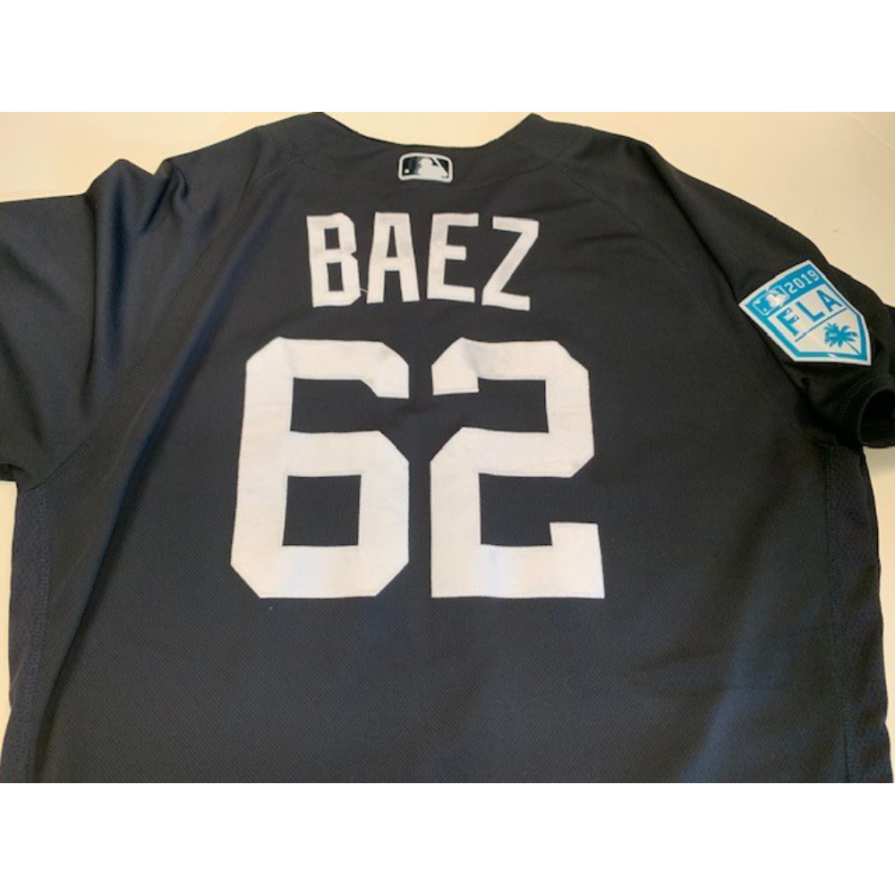 TeamIssued Home Spring Training Jersey Sandy Baez Detroit Tigers