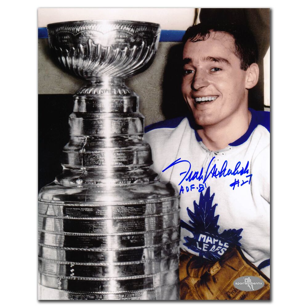 Frank Mahovlich Toronto Maple Leafs Stanely Cup Autographed 8x10