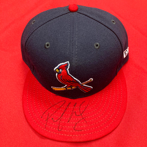 Paul Goldschmidt Autographed Team Issued Alternate Cap (Size 7 1/2)