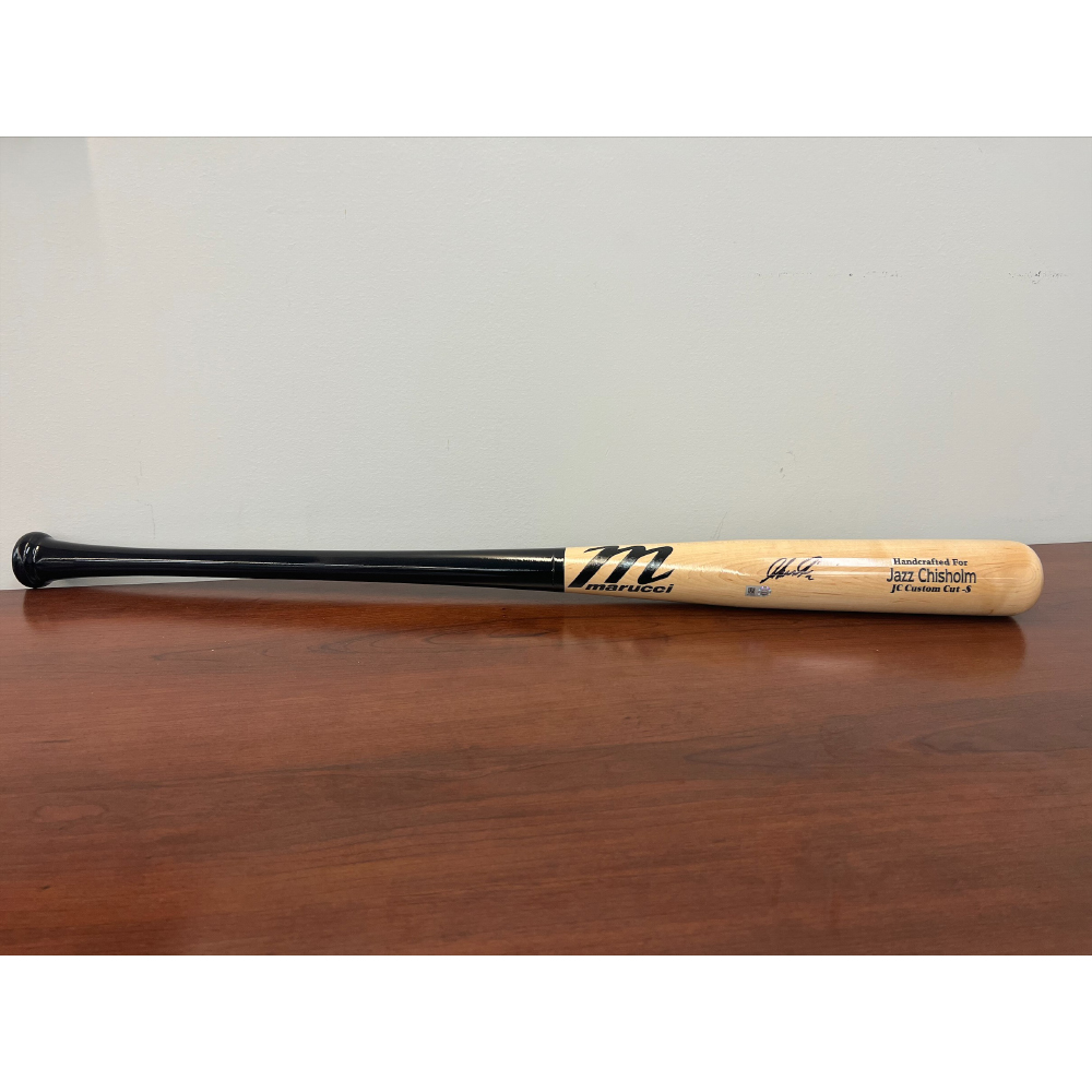 Autographed Jazz Chisholm Bat Miami Marlins Auctions
