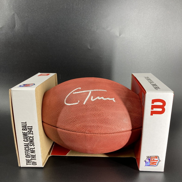 NFL - Cardinals Clayton Tune Signed Authentic Football