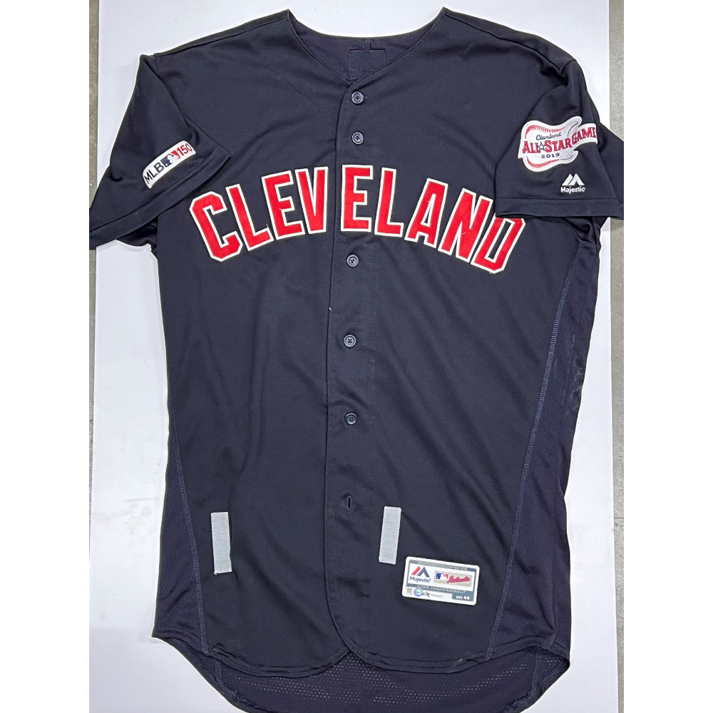 希少 Majestic MLB Indians LINDOR #12シャツ XL Team Issued jersey - Francisco Lindor #12 | Cleveland Guardians