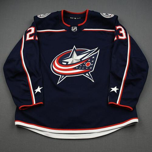 Image of Matteau, Stefan<br>Blue Set 1<br>Columbus Blue Jackets<br>2019-20<br>#23