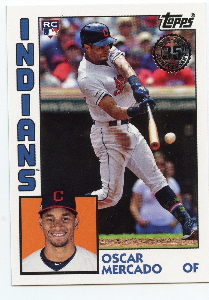 2019 Topps Update '84 Topps #8432 Oscar Mercado