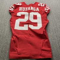 Crucial Catch - 49ers Talanoa Hufanga Game Worn Jersey (10/01/23) Size 40