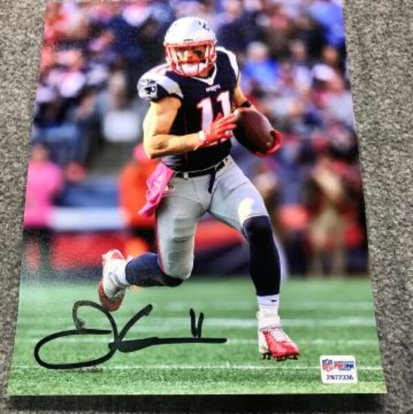 Patriots - Julian Edelman Signed 8x10 Photo