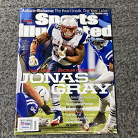 Patriots - Jonas Gray Signed Sports Illustrated Magazine
