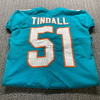 NFL - Dolphins Channing Tindall Game Cut Jersey Size 42