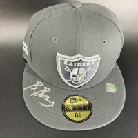 NFL - Raiders Brock Bowers Signed 2024 NFL Draft Hat