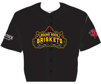 Blaine Crim #5 Round Rock Briskets Jersey