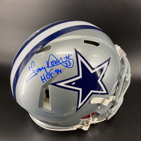HOF - Cowboys Tony Dorsett Signed Authentic Speed Helmet