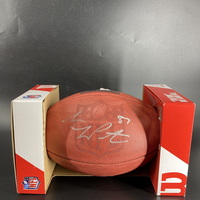 NFL - Lions Sam LaPorta Signed Authenitc Football with Pro Bowl Logo