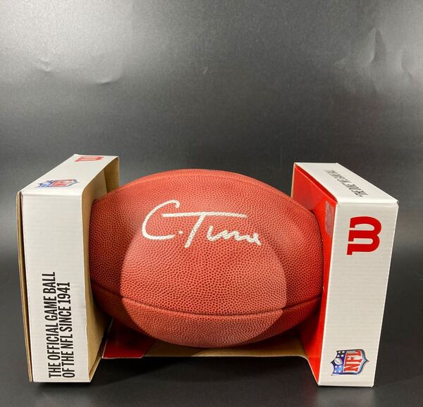 NFL - Cardinals Clayton Tune Signed Authentic Football