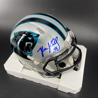 Panthers - Luke Kuechley Signed Mini Helmet