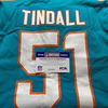NFL - Dolphins Channing Tindall Game Cut Jersey Size 42