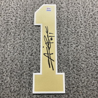 NFL - Saints Alvin Kamara Signed Jersey Number
