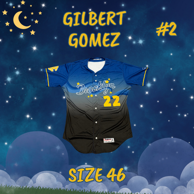 #2 Manager Gilbert Gomez Starry Night Jersey (Size 46)