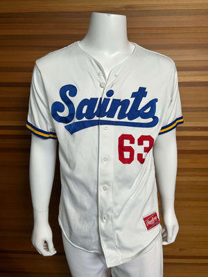 #63 Edouard Julian Game-worn Home White Jersey