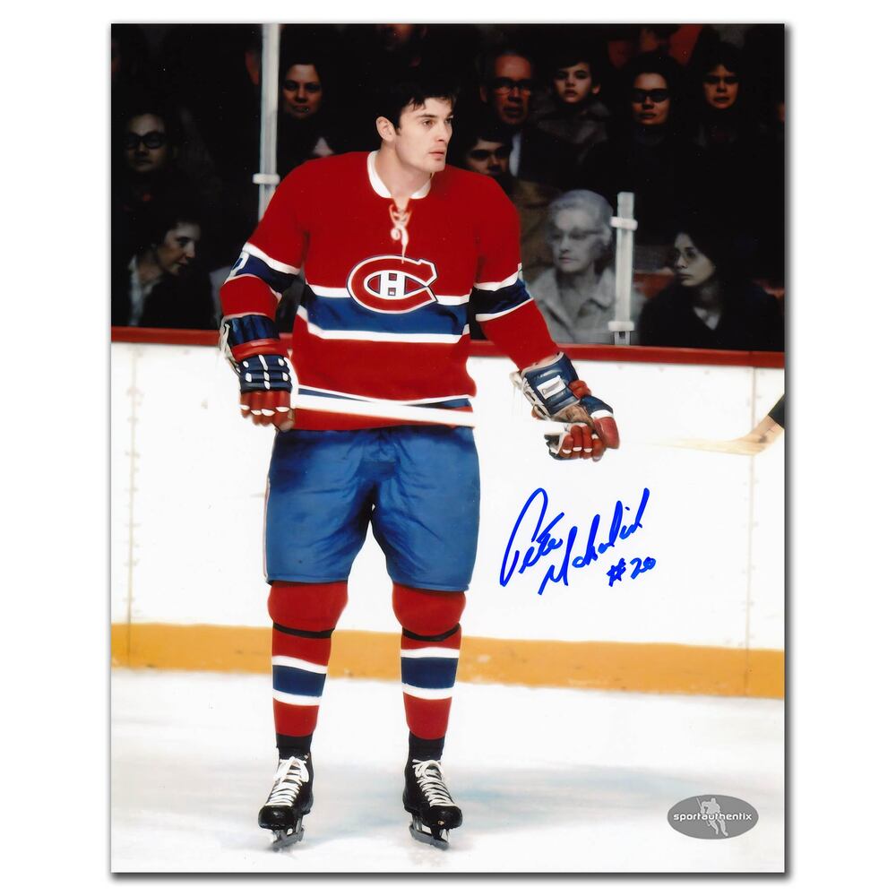 Pete Mahovlich Montreal Canadiens Autographed 8x10
