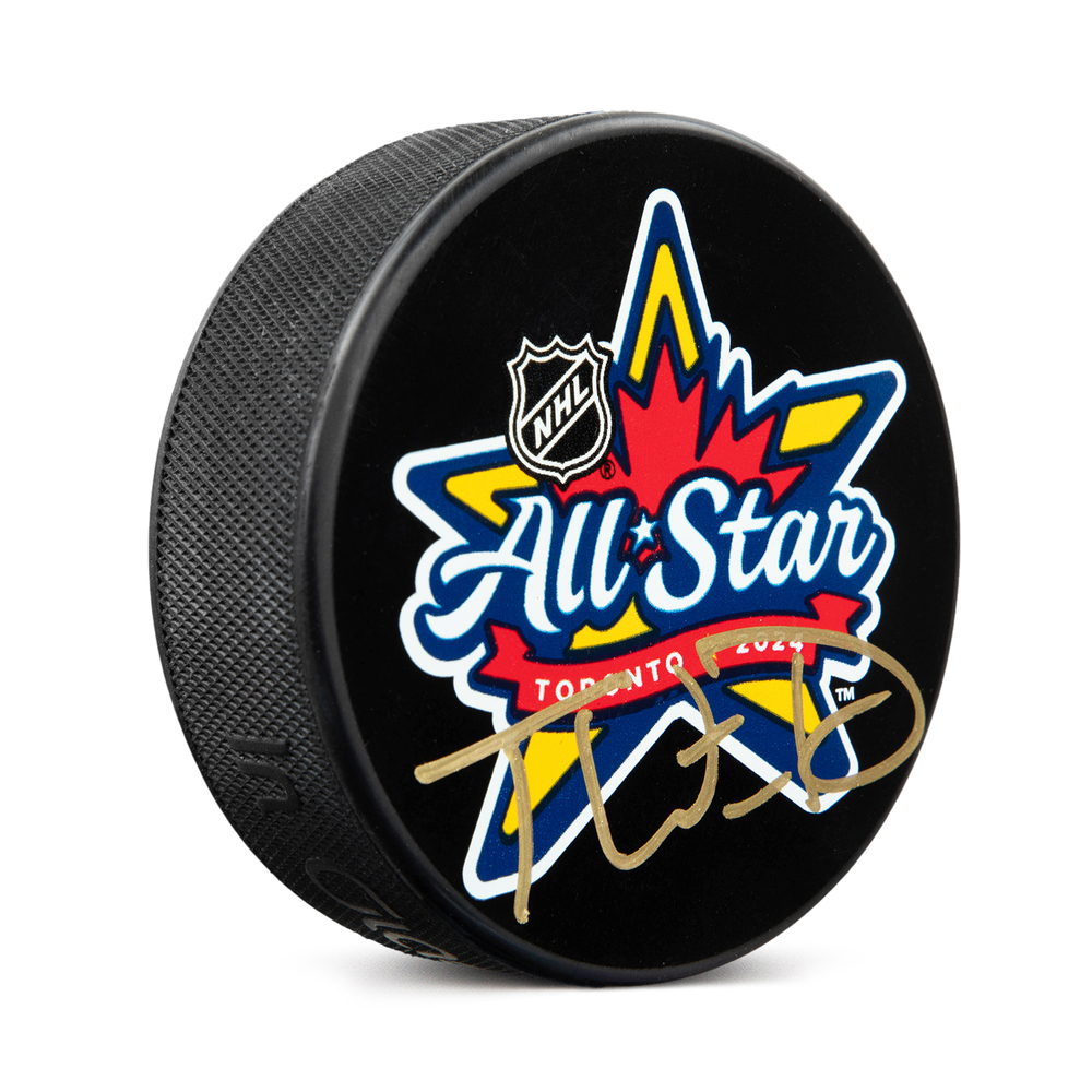 Thatcher Demko Autographed 2024 NHL All-Star Game Hockey Puck