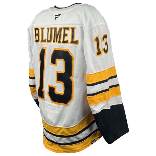 Photo of Game-Used 2025-2026 Season Away Hockey Jersey - Matej Blumel