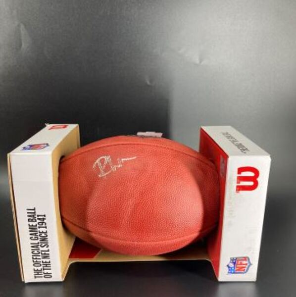 NFL - Steelers Roman Wilson Signed Authentic Football