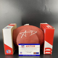 NFL - Rams Aaron Donald Signed Authentic Football with Super Bowl 56 Logo 