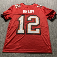 NFL - Buccaneers Tom Brady Signed Replica Jersey Size M