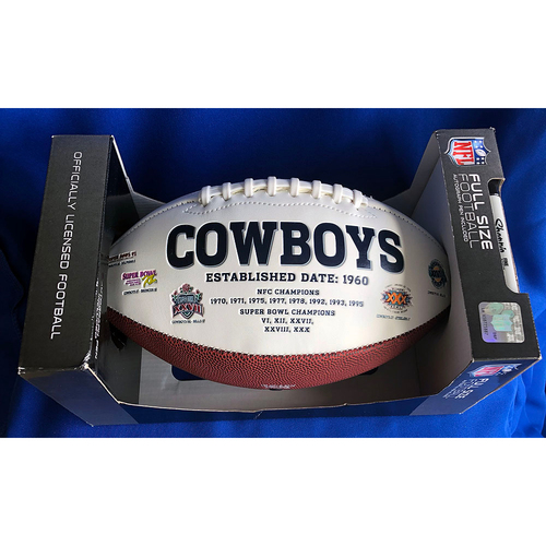 UMPS CARE AUCTION: Tony Romo Signed Cowboys Football