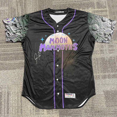 #25 -  Jake Holton Game-Used Moon Mammoths Jersey