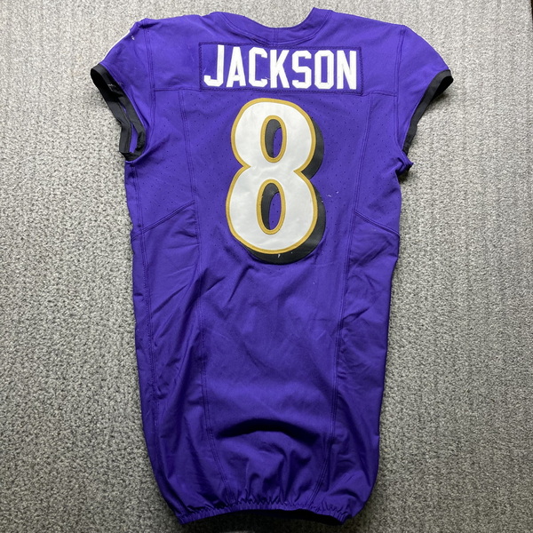 Crucial Catch - Ravens Lamar Jackson Game Worn Jersey (9/22/24) Size 40 ...