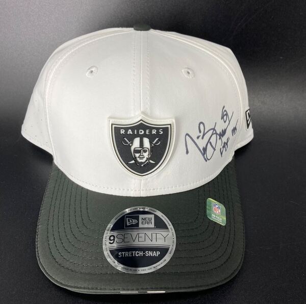 HOF - Raiders Tim Brown Signed Hat