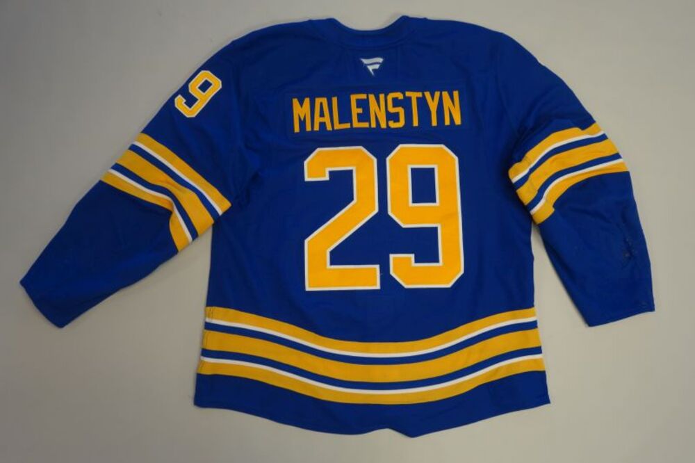 Beck Malenstyn 2025-26 Buffalo Sabres Set 1 Home Jersey