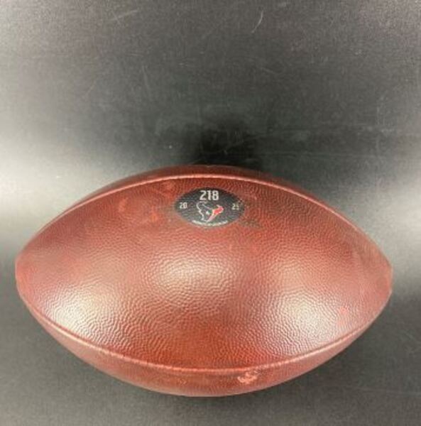 NFL - Texans Game Used Football (11/16/20025) Individually Numbered 218 ...