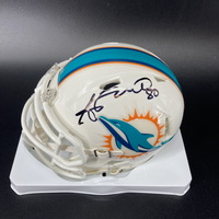 Dolphins - Anthony Fasano Signed Mini Helmet