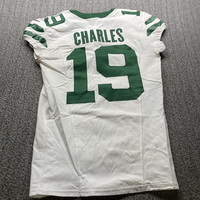 London Games - Jets Irvin Charles Game Used Jersey (10/06/24) Size 40 wi...