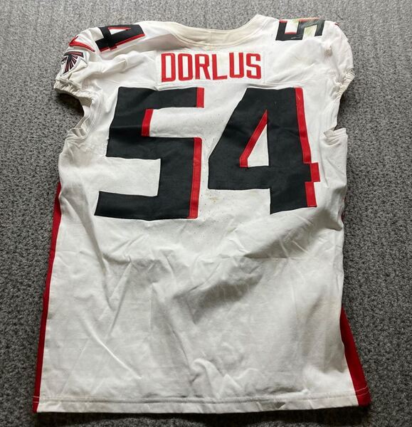Berlin Game - Falcons Brandon Dorlus Game Worn Jersey (11/09/2025) Size ...