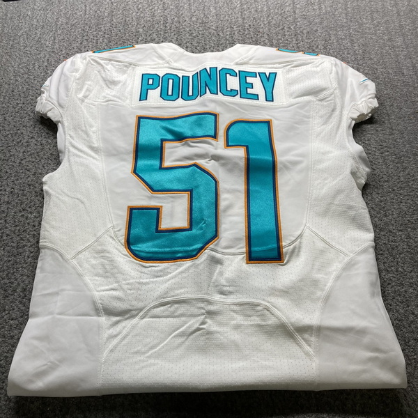 NFL - Dolphins Mike Pouncey Game Issued Jersey Size 46